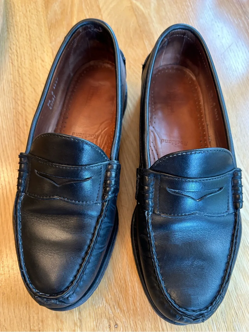 Allen Edmonds Rockland Penny Loafers- Black Leather - Mens